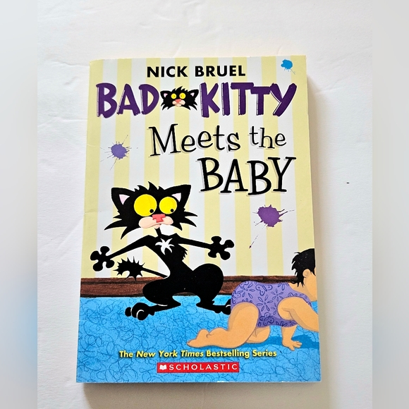 Bad Kitty Paperback Book Bundle Lot Of 4 Children's Chapter Books by Nick Bruel - Picture 7 of 11